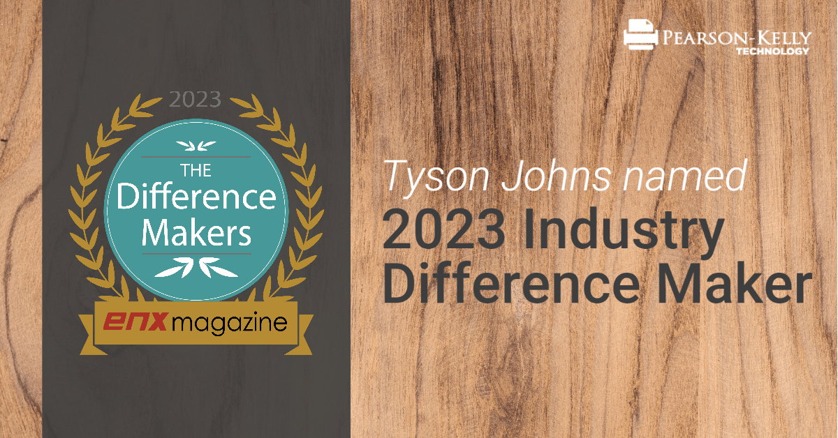 Tyson Johns named ENX Difference Maker
