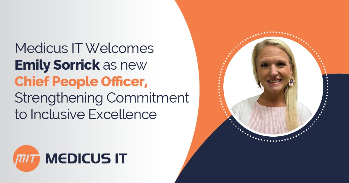 Medicus IT Welcomes Emily Sorrick as new Chief People Officer, Strengthening Commitment to Inclusive Excellence
