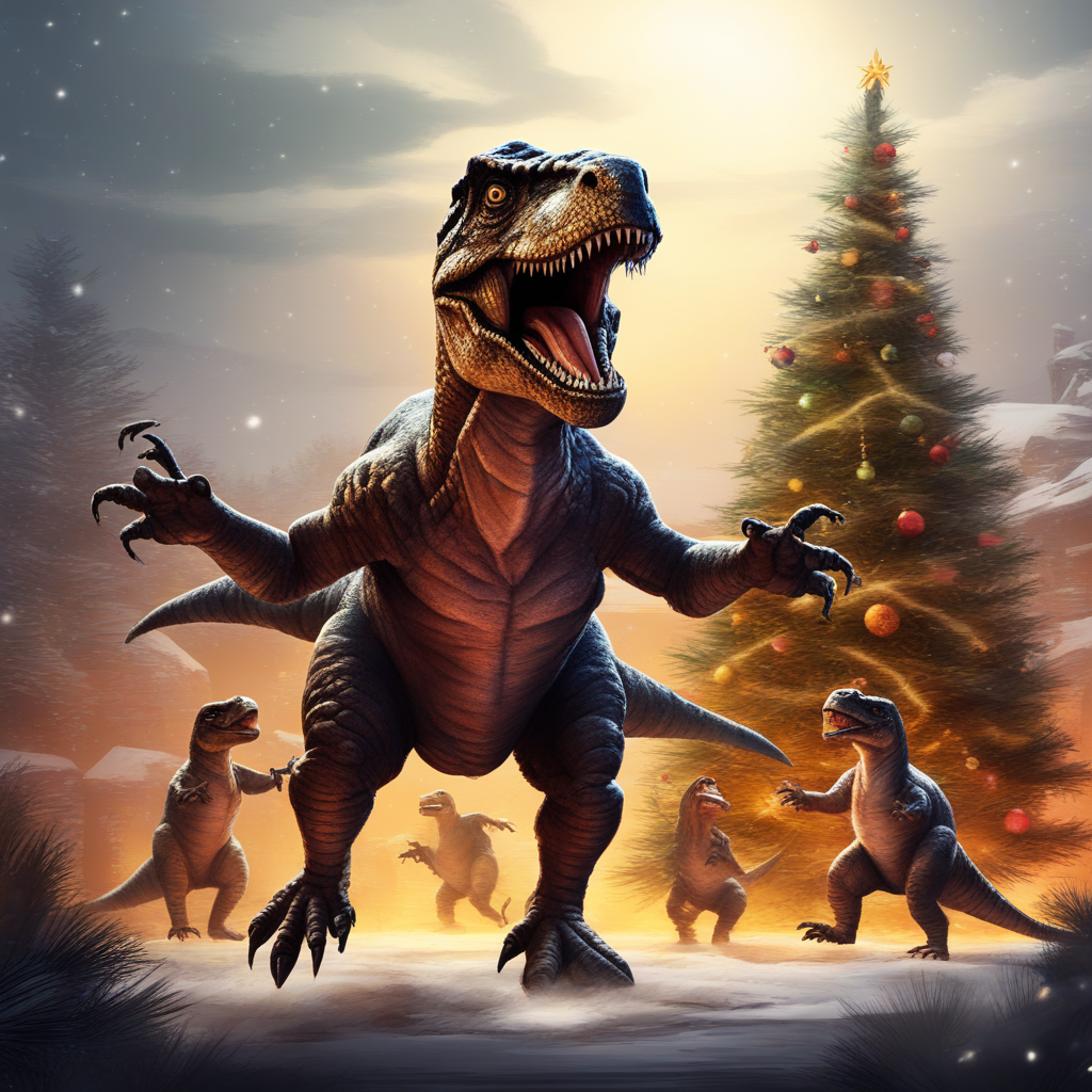 “Our” AI Generated Holiday Card