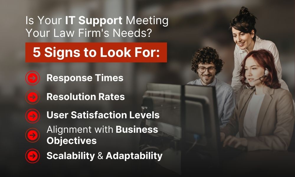 Is Your IT Support Meeting Your Law Firm’s Needs? 5 Signs to Look For