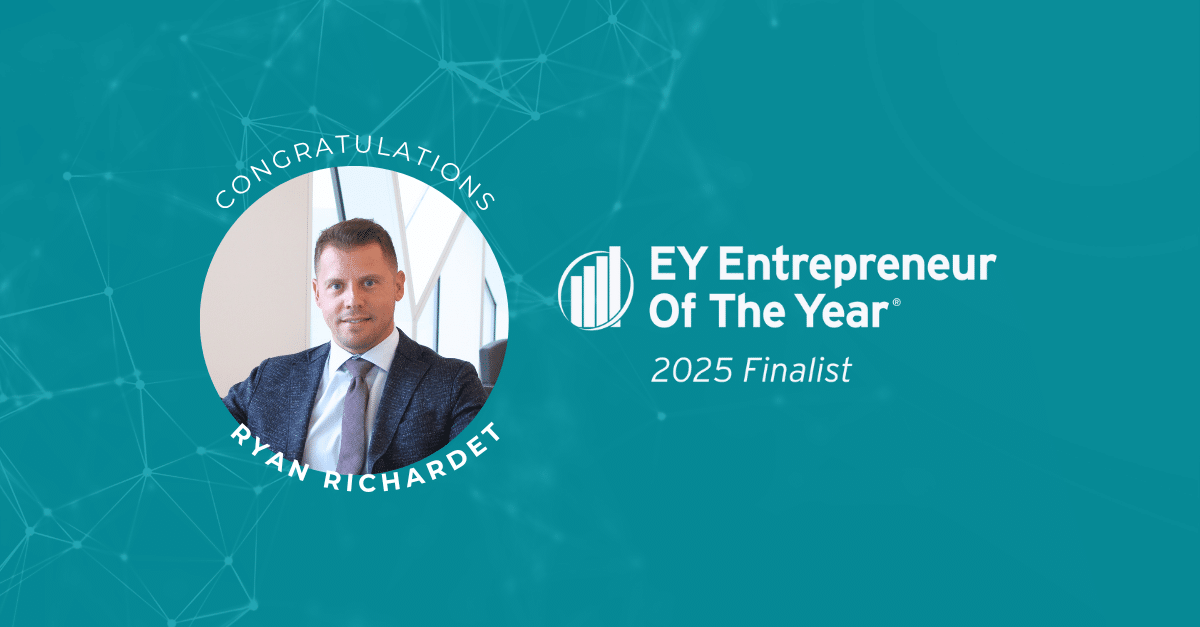 Ryan Richardet Named an EY Entrepreneur Of The Year® Prairies Finalist