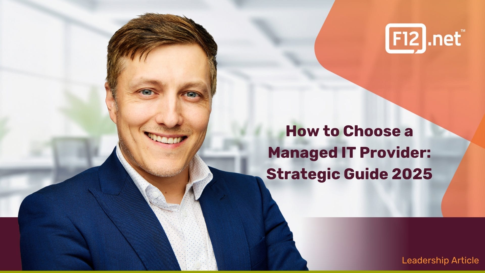 How to Choose a Managed IT Provider: Strategic Guide 2025