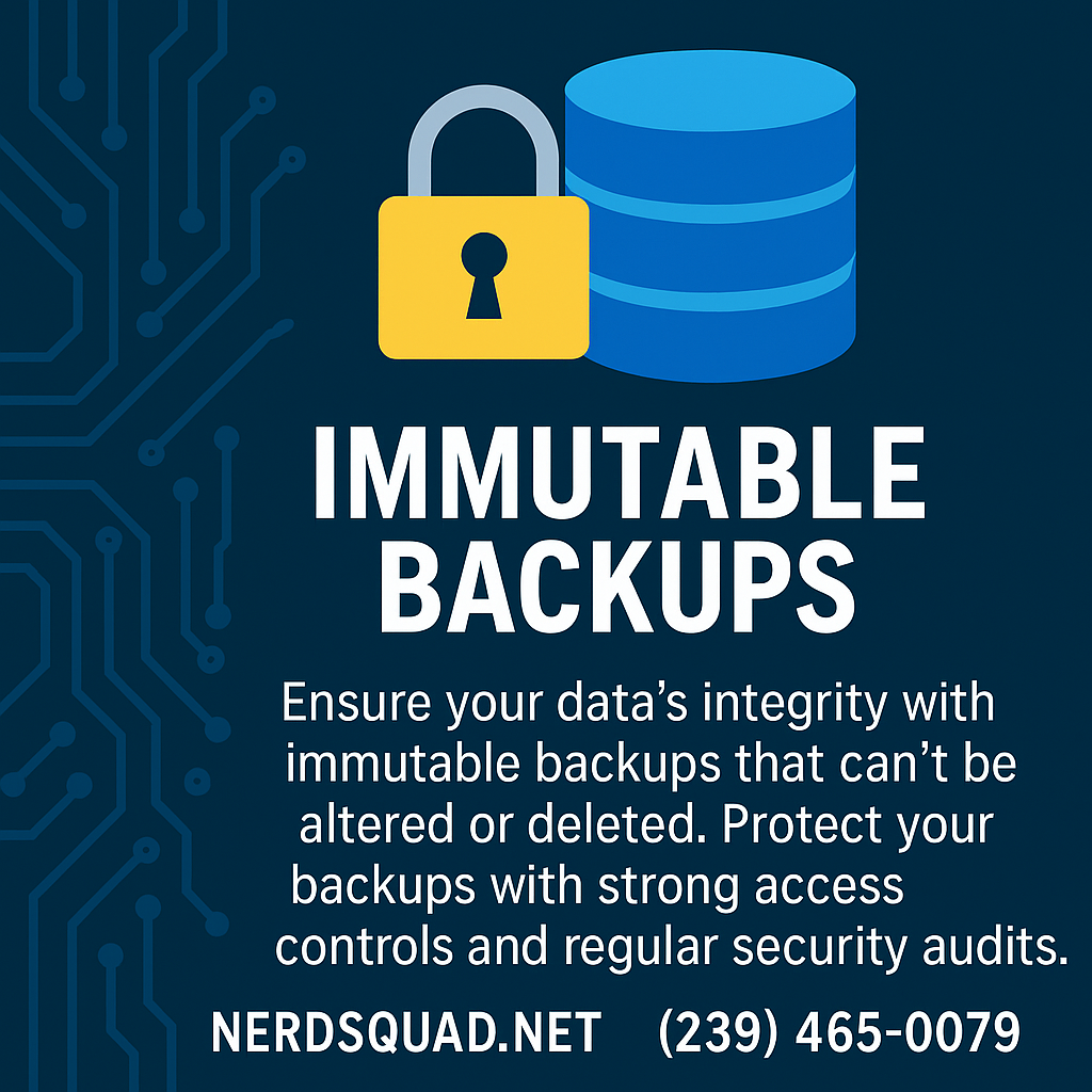 Why Immutable Backups Are Essential—And How to Keep Them Secure