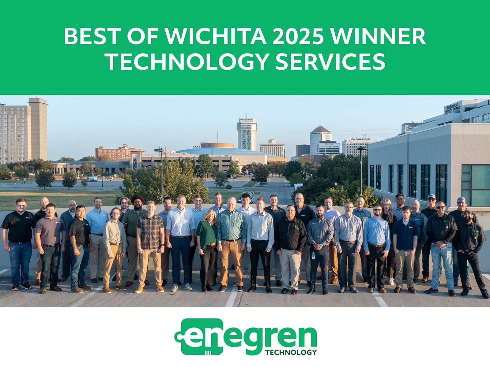 Celebrating a Community Win: Enegren Technology Earns Bronze in the 2025 Best of Wichita – Technology Services
