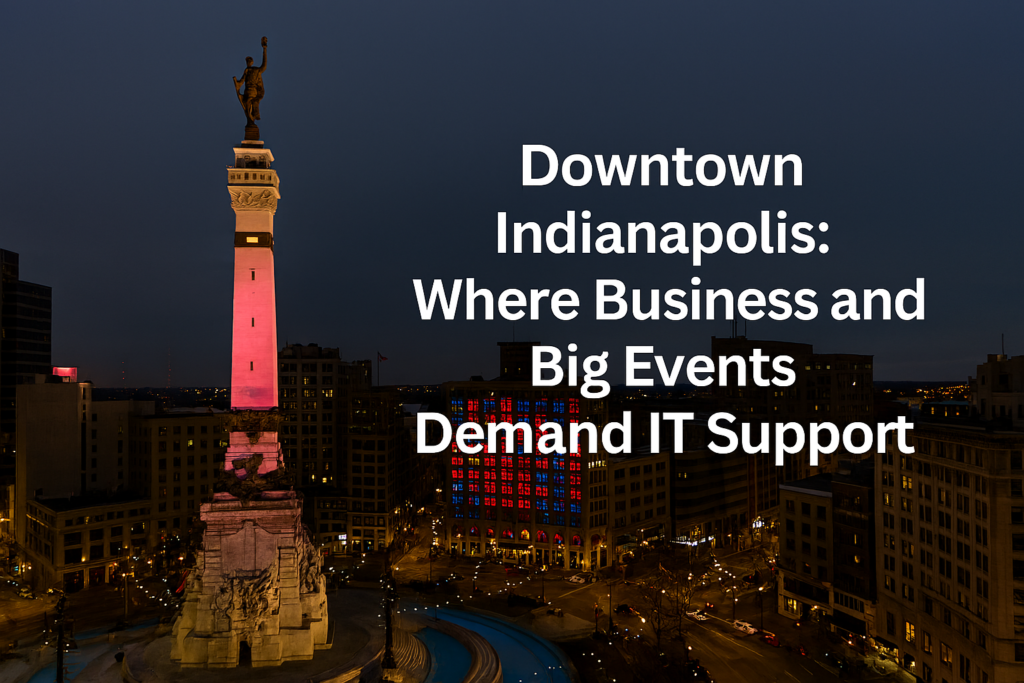 Downtown Indianapolis: Where Business and Big Events Demand IT Support
