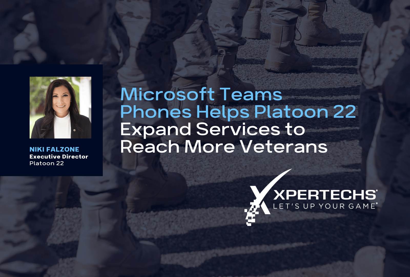 Microsoft Teams Phones Helps Platoon 22 Expand Services to Reach More Veterans