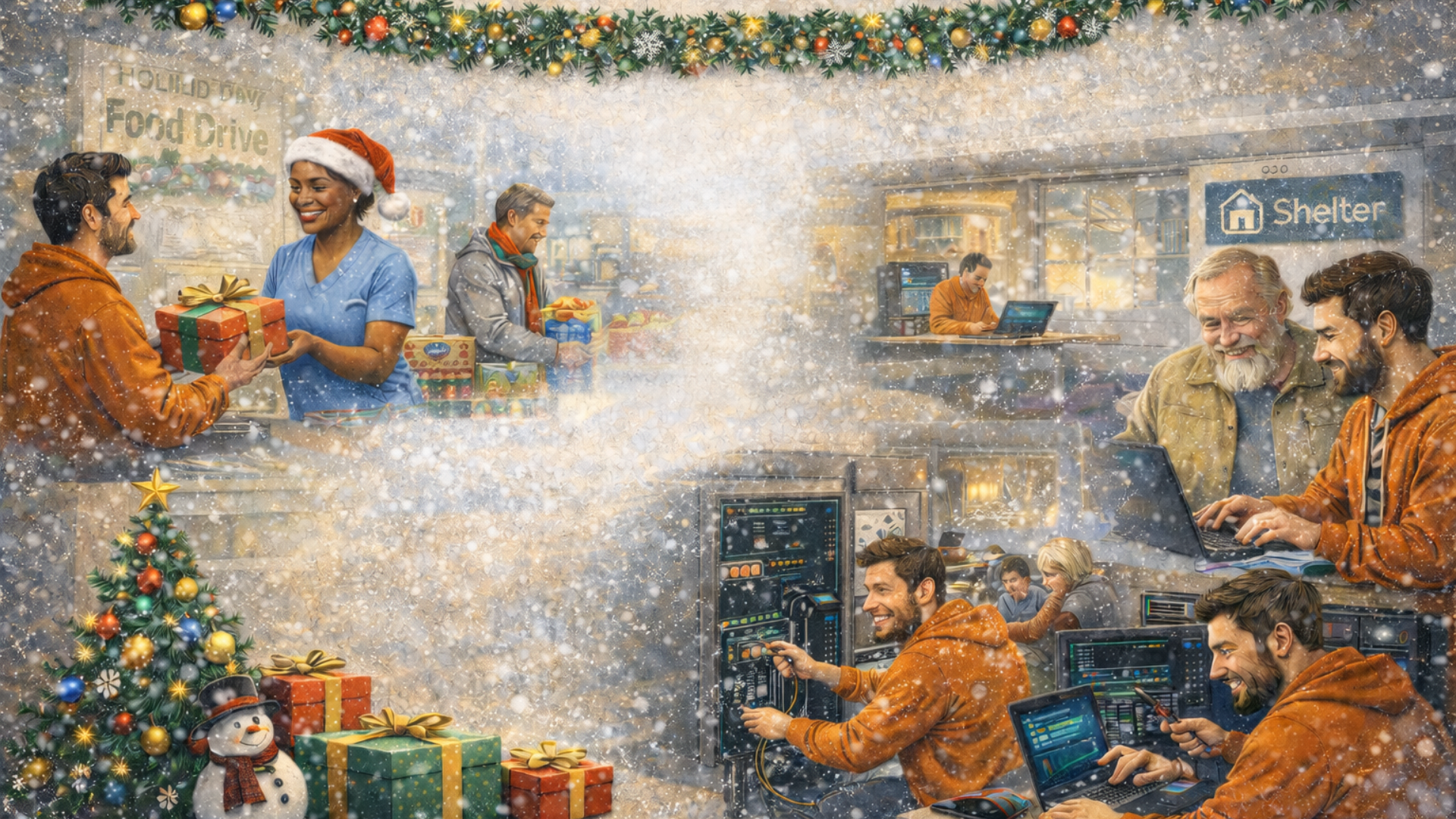 SEASON OF GIVING & COMMUNITY SUPPORT