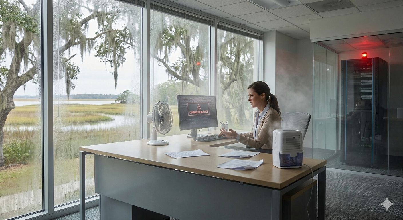 The Low Country IT Survival Guide: Why Standard Tech Advice Fails in Coastal Georgia & South Carolina