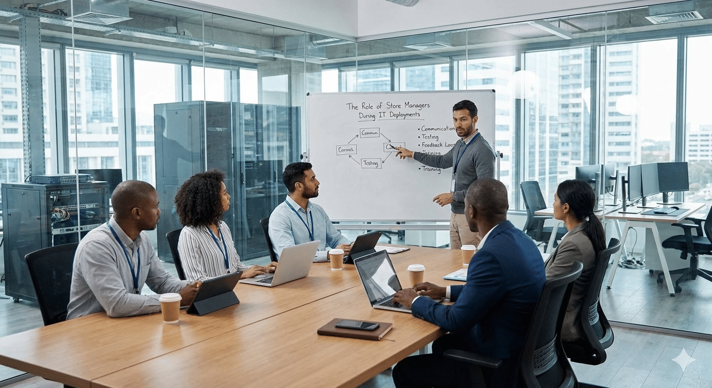 The Role of Store Managers During IT Deployments