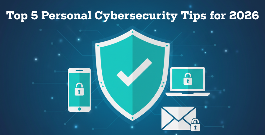Top 5 Cybersecurity Tips for a Safer, Smarter 2026