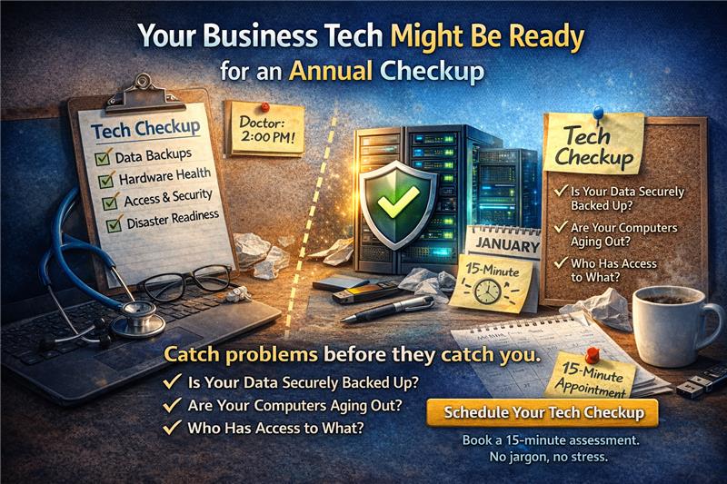 Your Business Tech Might Be Ready for an Annual Checkup