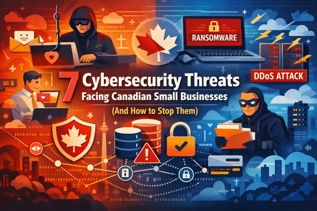7 Cybersecurity Threats Facing Canadian Small Businesses (And How to Stop Them)
