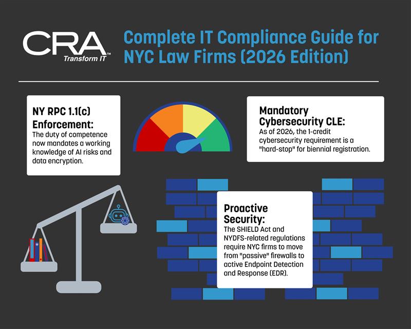 Complete IT Compliance Checklist for NYC Law Firms (2026 Edition)