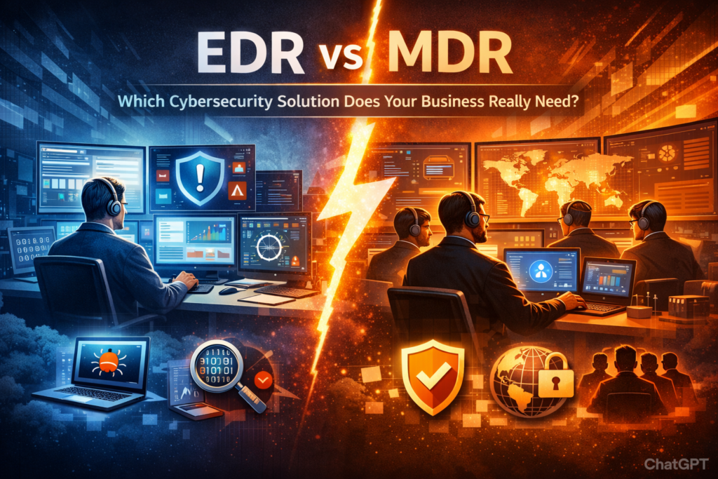EDR vs MDR: Which Cybersecurity Solution Does Your Business Really Need?