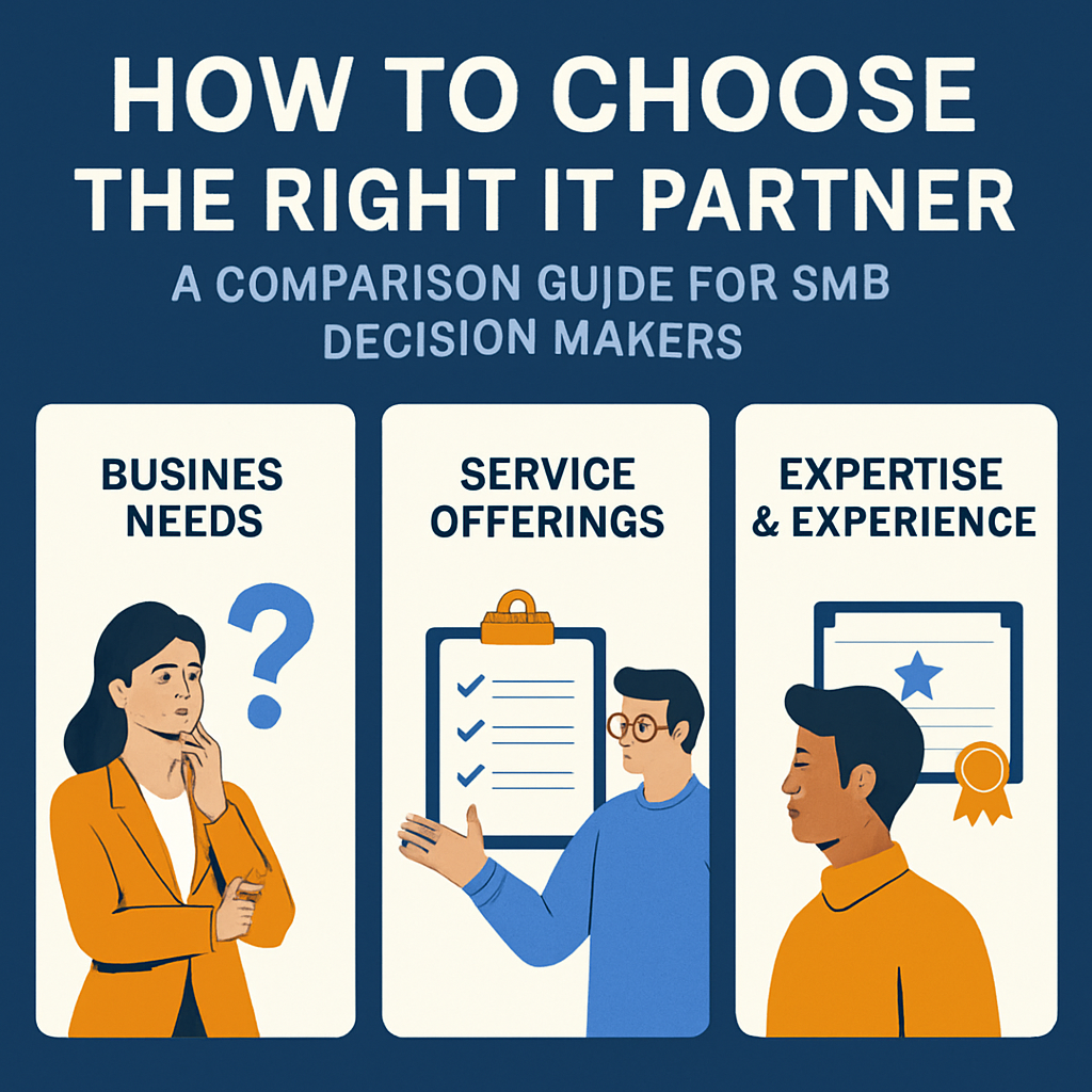 How to Choose the Right IT Partner: A Comparison Guide for SMB Decision Makers