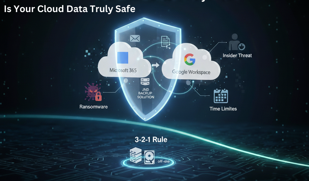 Is Your Cloud Data Truly Safe? Why Microsoft 365 and Google Workspace Need Third-Party Backup