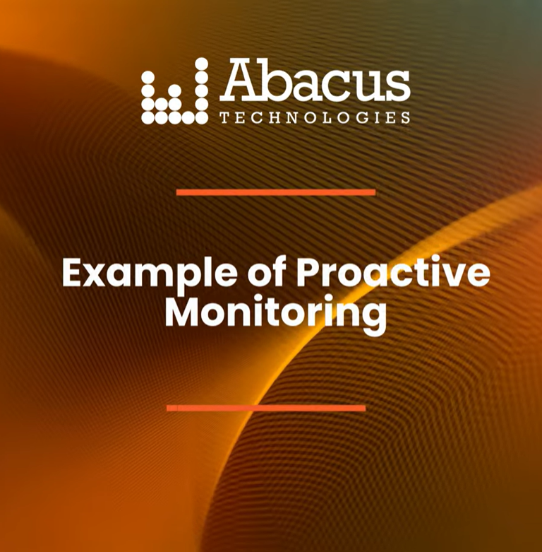 Proactive Monitoring with Abacus