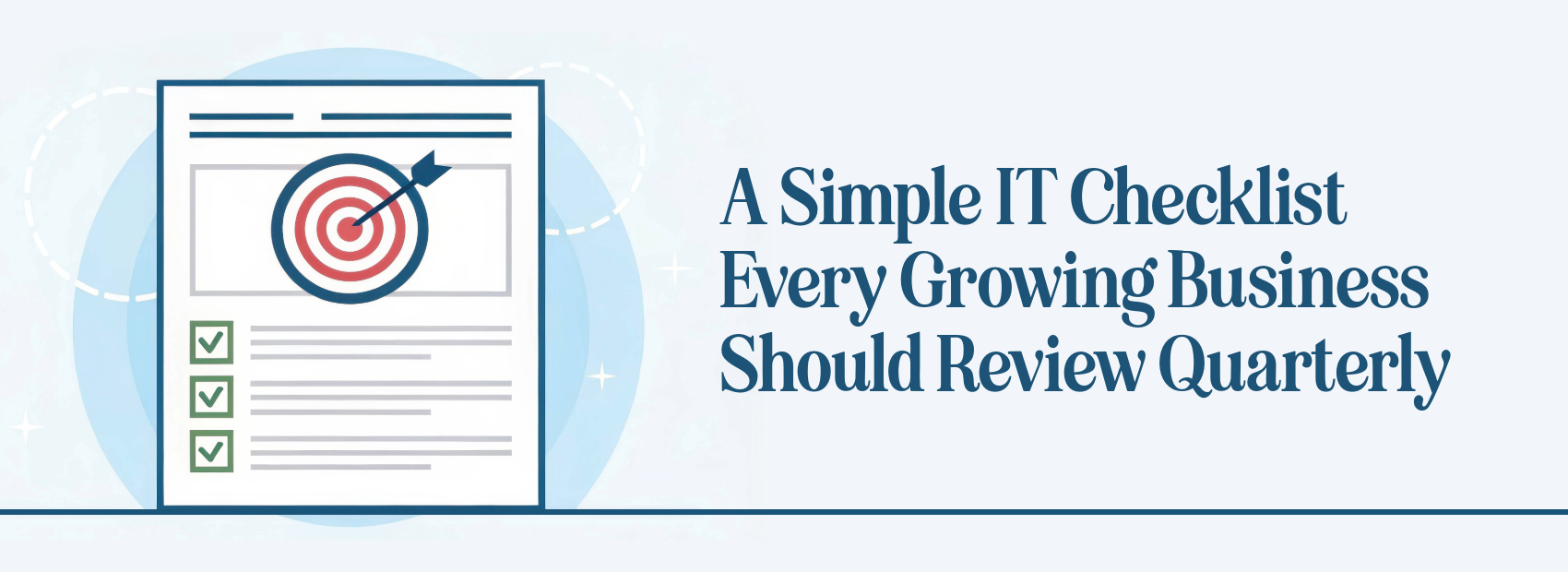 Quarterly IT Checklist SMBs Should Review in 2026