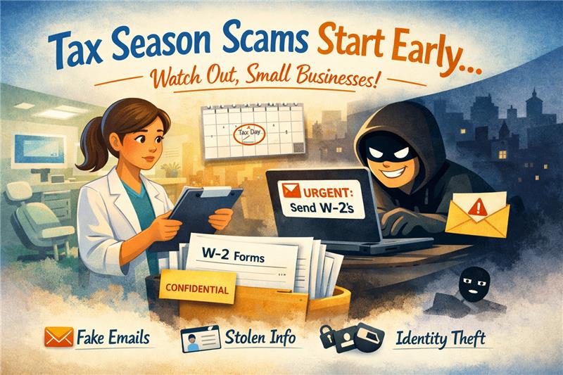 Tax Season Scams Start Earlier Than You Think!