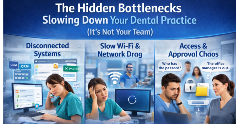 The Hidden Bottleneck Slowing Down Your Dental Practice (It’s Not Your Team)