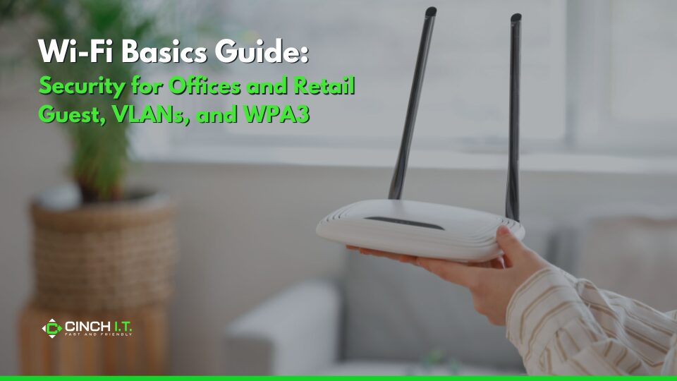 Wi-Fi Security Basics Guide | Security for Offices and Retail | Guest, VLANs, and WPA3