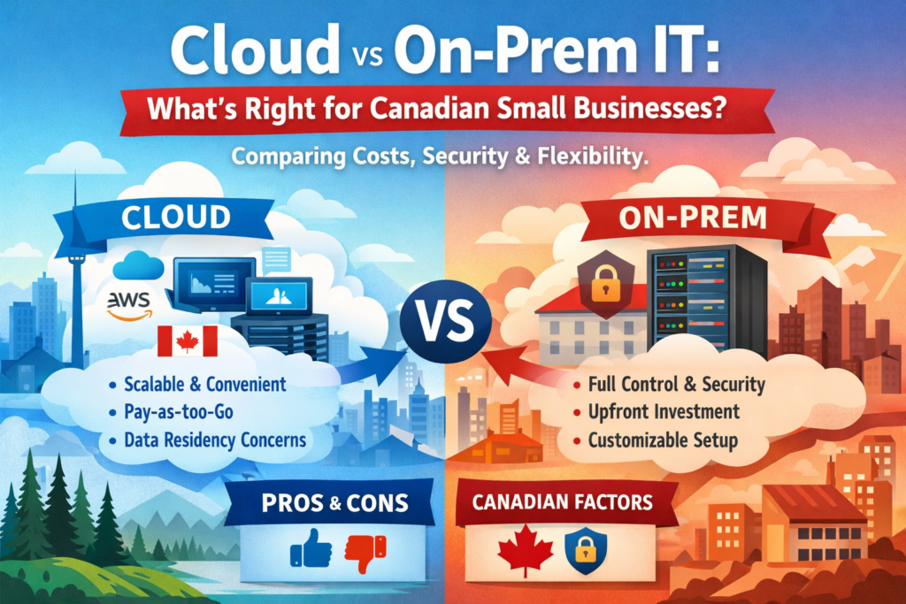Cloud vs On-Prem IT: What’s Right for Canadian Small Businesses?