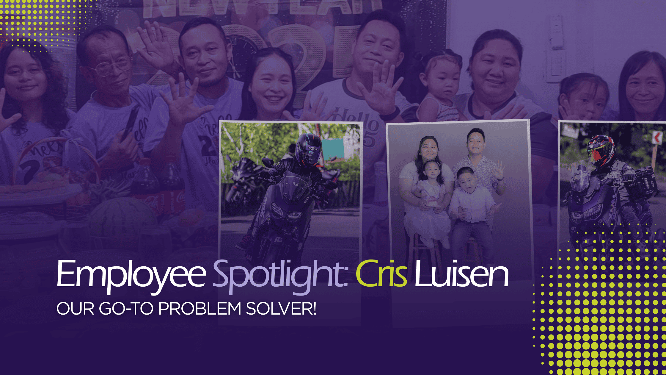 Employee Spotlight: Cris Luisen – Our Go-To Problem Solver!