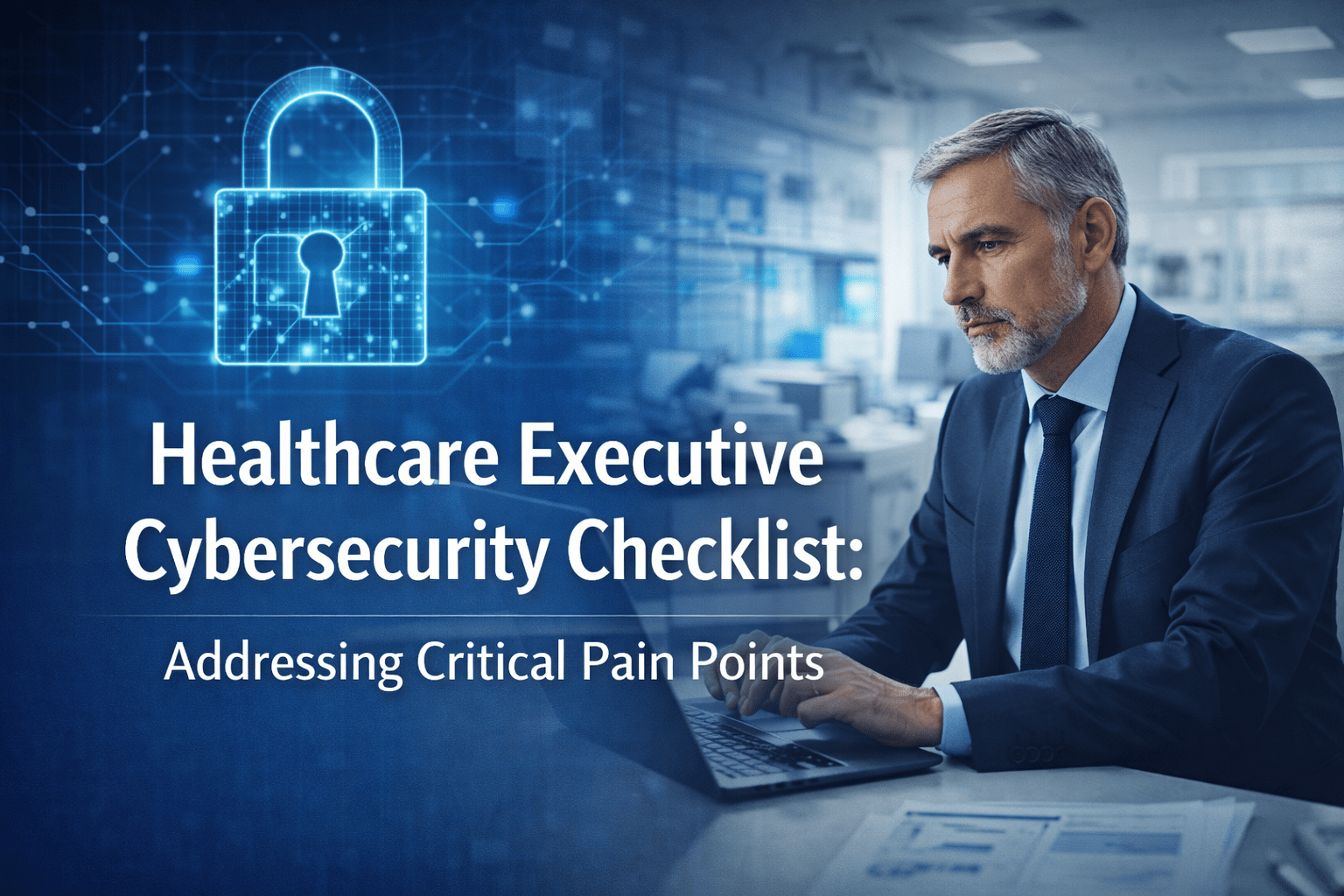 Healthcare Executive Cybersecurity Checklist: Addressing Critical Pain Points