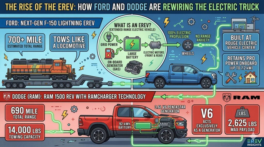 How Ford and Dodge are Rewiring the Electric Truck