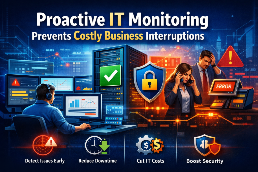 How Proactive IT Monitoring Prevents Costly Business Interruptions