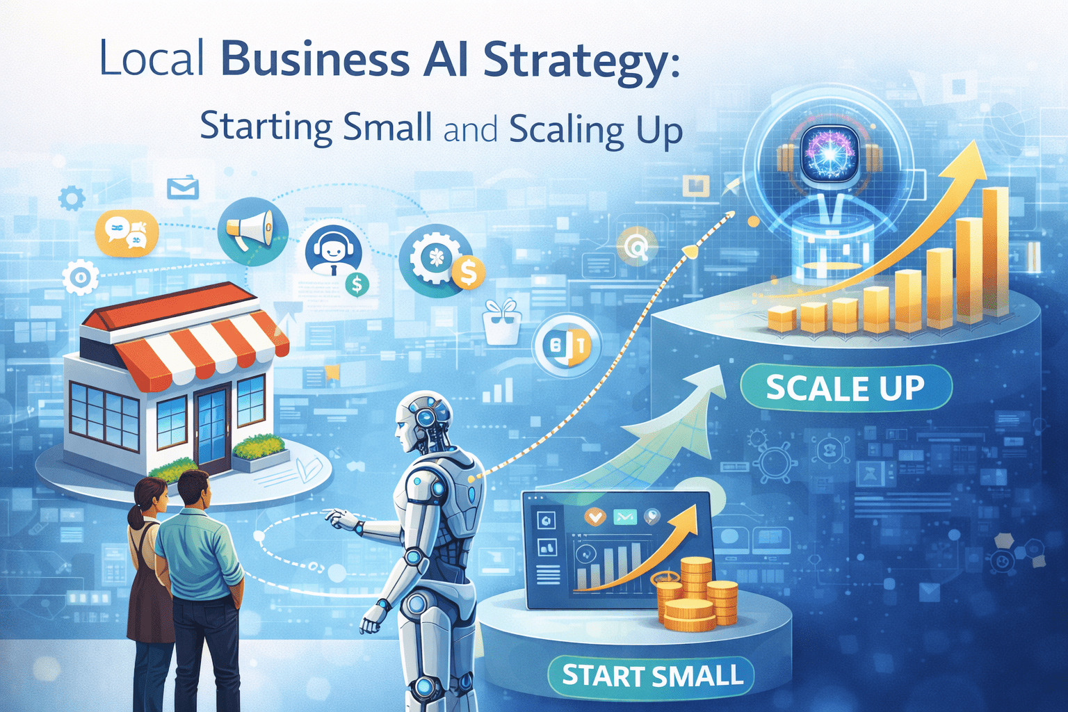 Local Business AI Strategy: Starting Small and Scaling Up