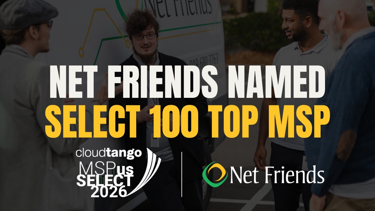 Net Friends Named to Cloudtango’s Select 100 Top MSPs for 2026 