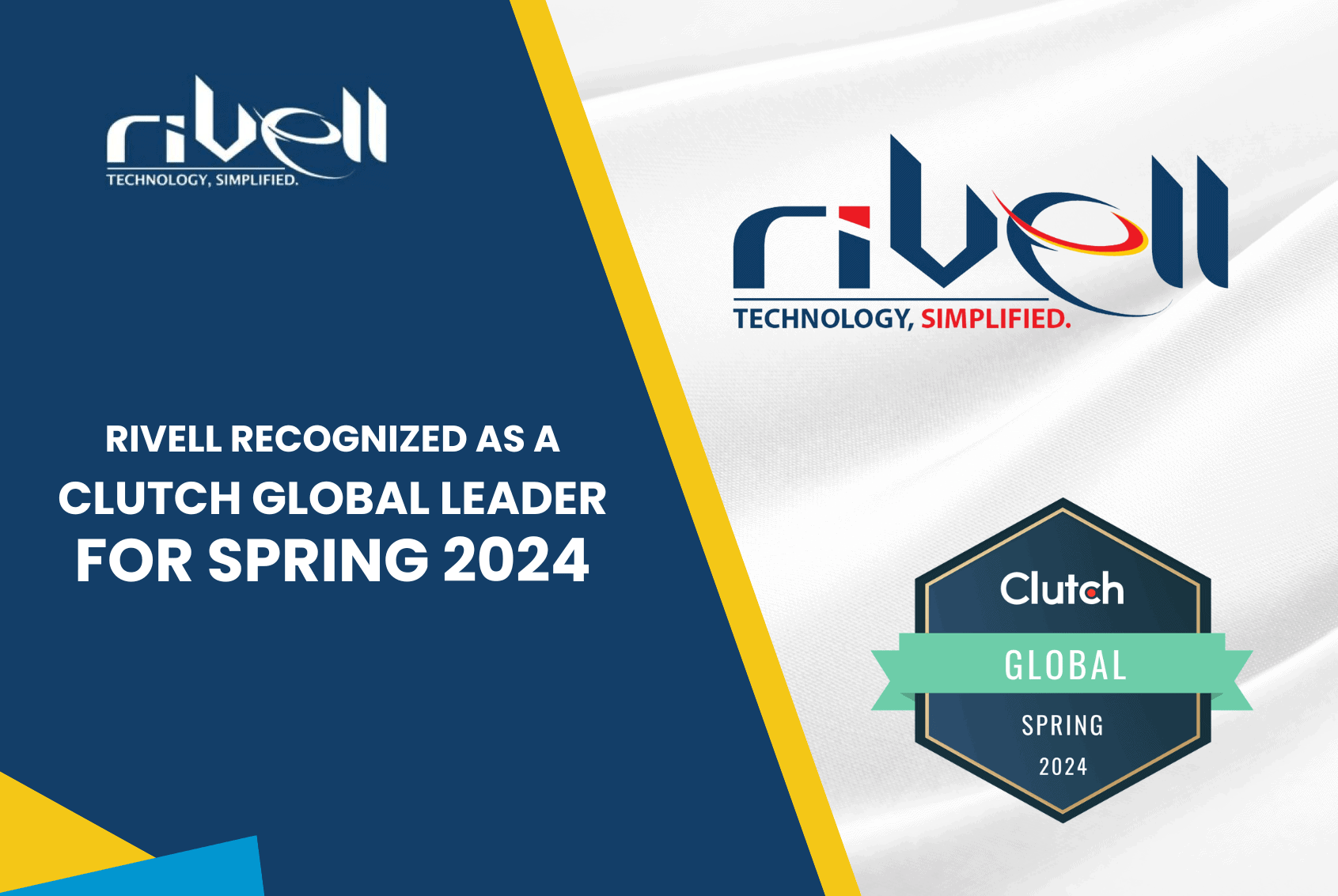 Rivell Recognized as a Clutch Global Leader for Spring 2024