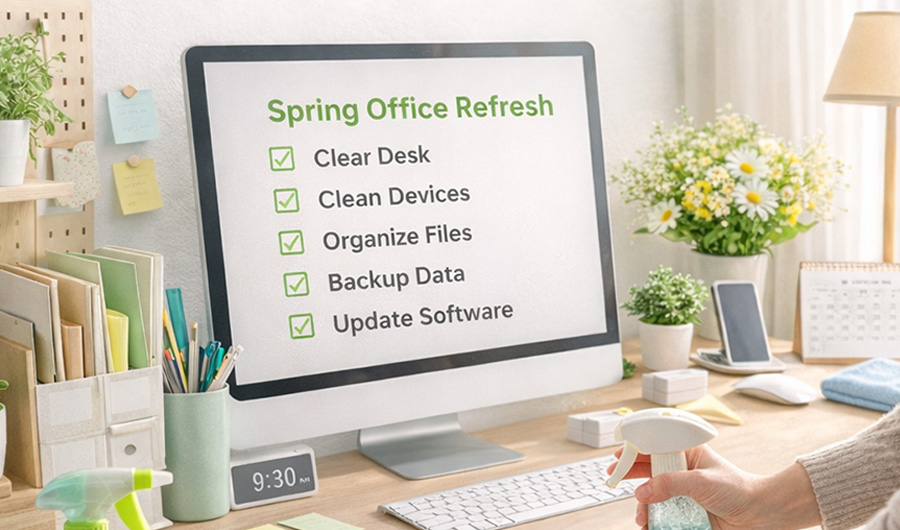 Spring Clean Your Home Office (Inside and Out)
