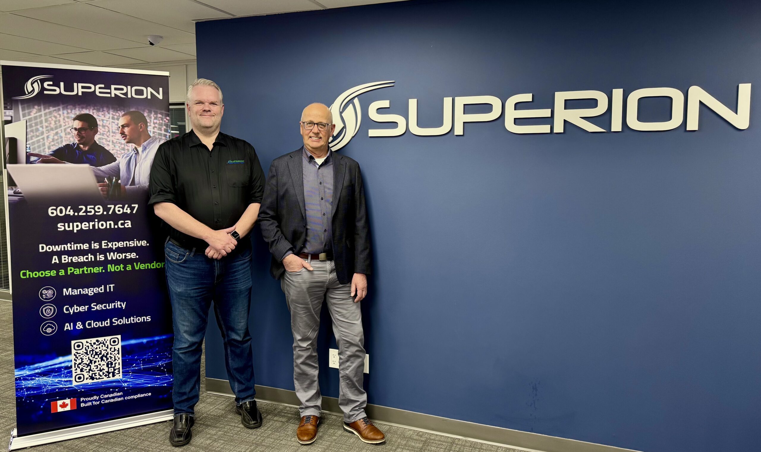 Superion Welcomes MP Tako Van Popta for a Meaningful Discussion on Cybersecurity and Canadian Small Business