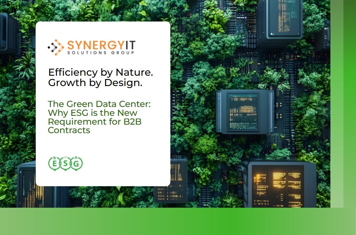 The Green Data Center: Why ESG is the New Requirement for B2B Contracts