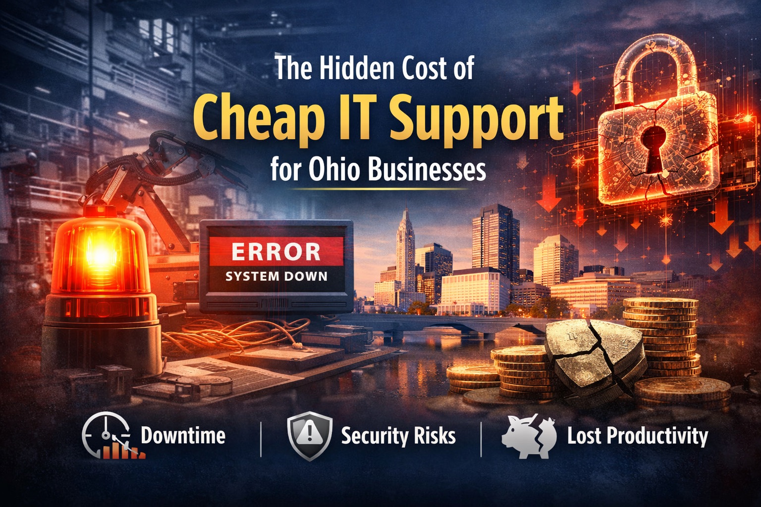 The Hidden Cost of Cheap IT Support for Ohio Businesses