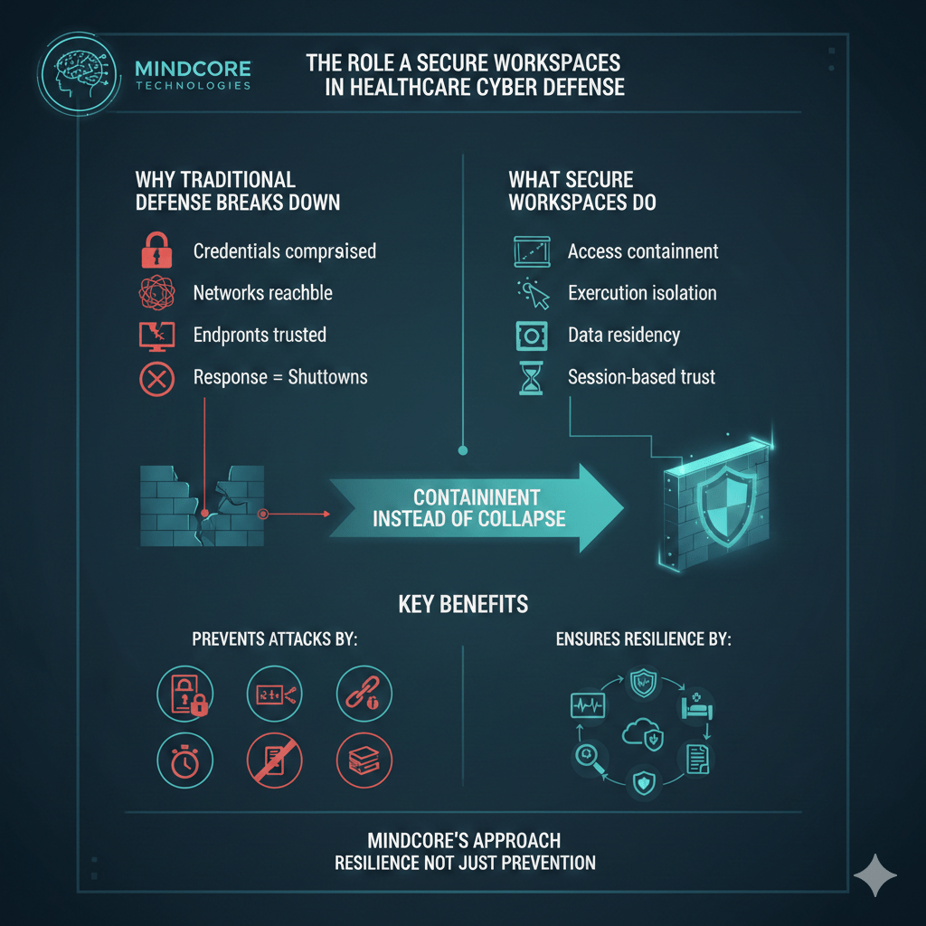 The Role of Secure Workspaces in Healthcare Cyber Defense
