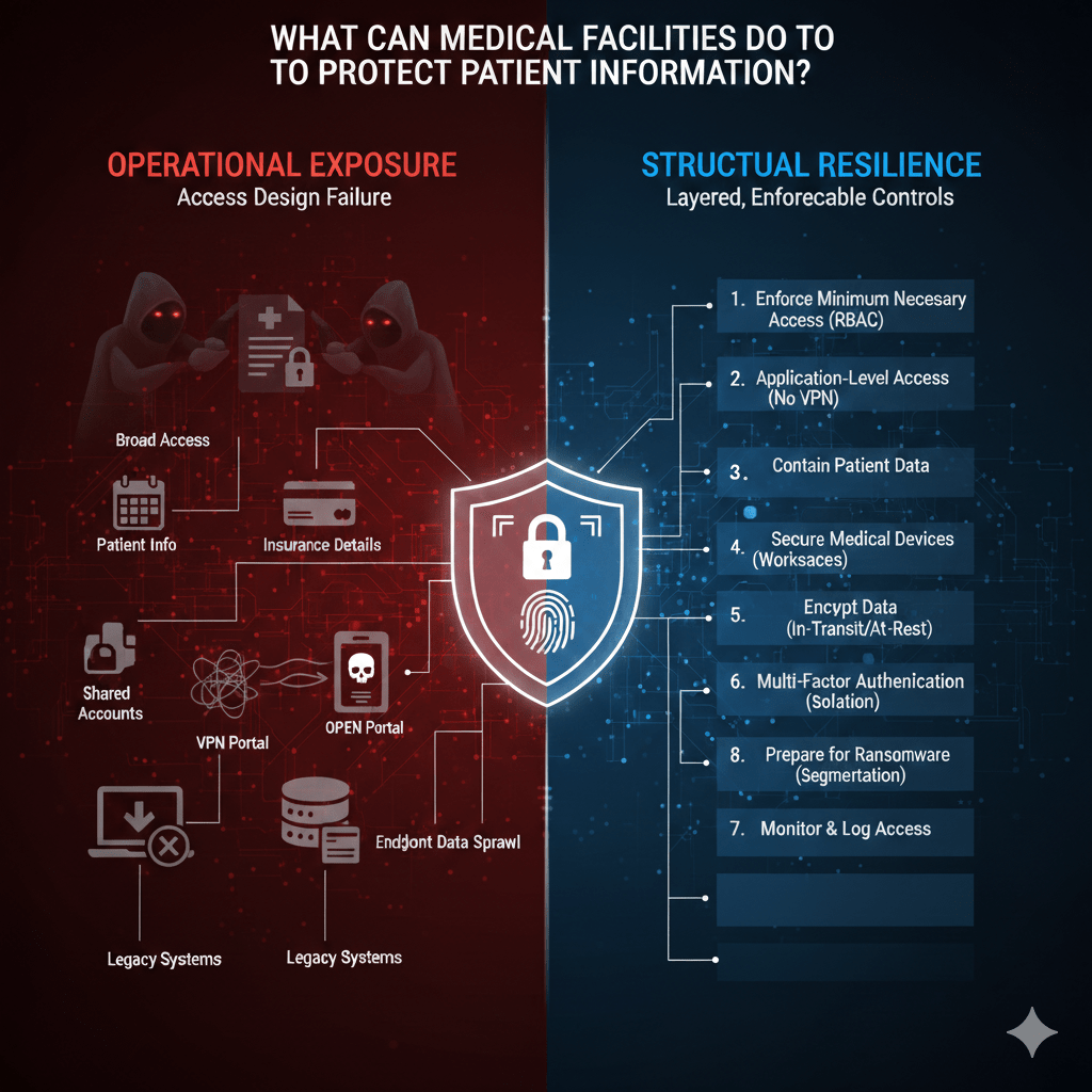 What Can Medical Facilities Do To Protect Patient Information?