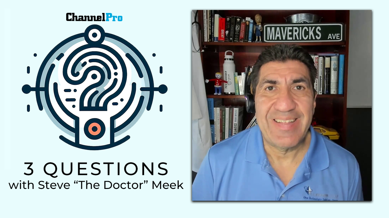 3 Questions with Steve “The Doctor” Meek, The Fulcrum Group