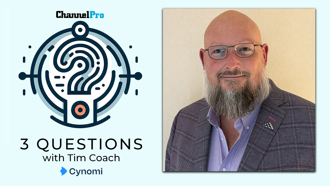 3 Questions with Tim Coach, Cynomi