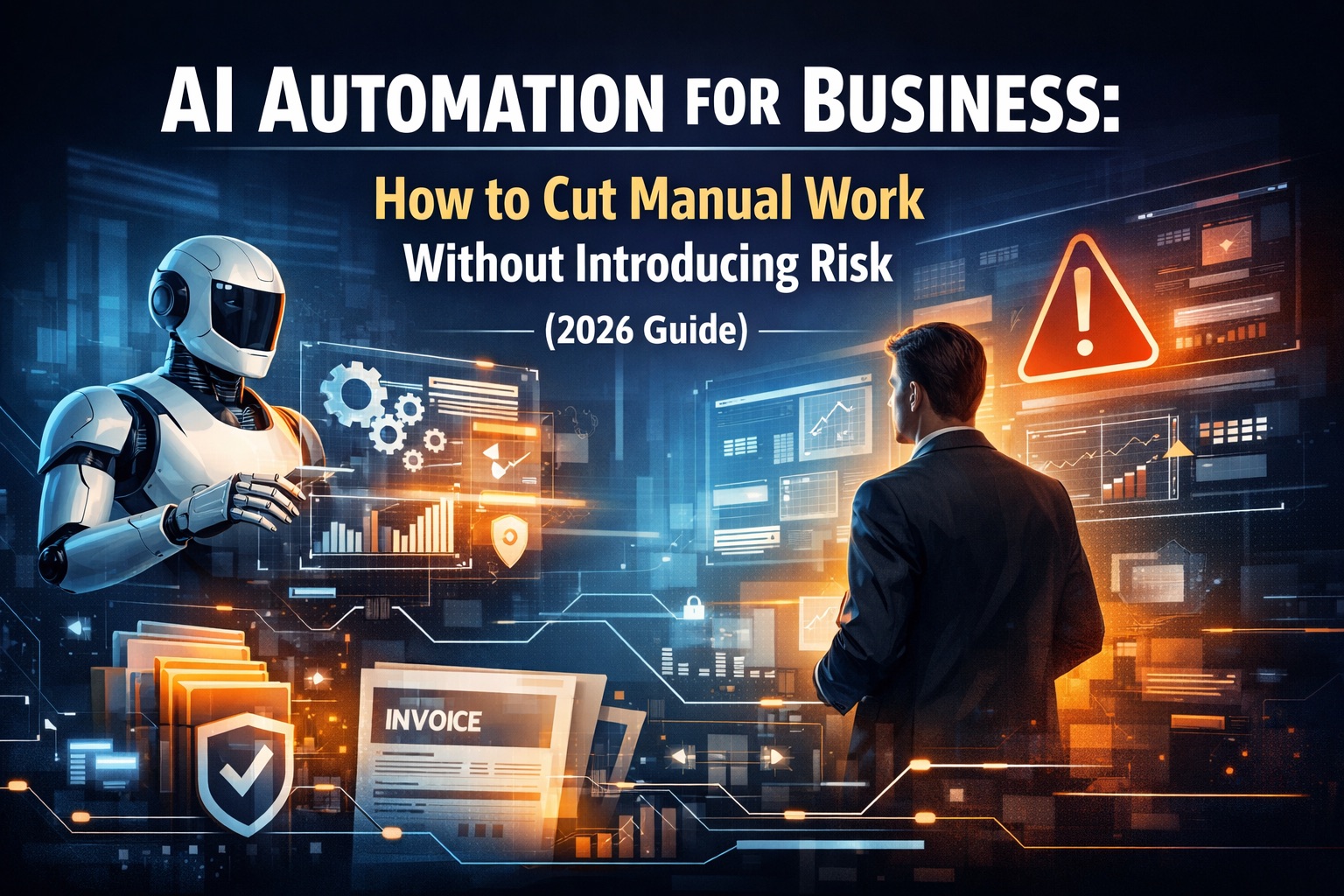 AI Automation for Business: How to Cut Manual Work Without Introducing Risk (2026 Guide)