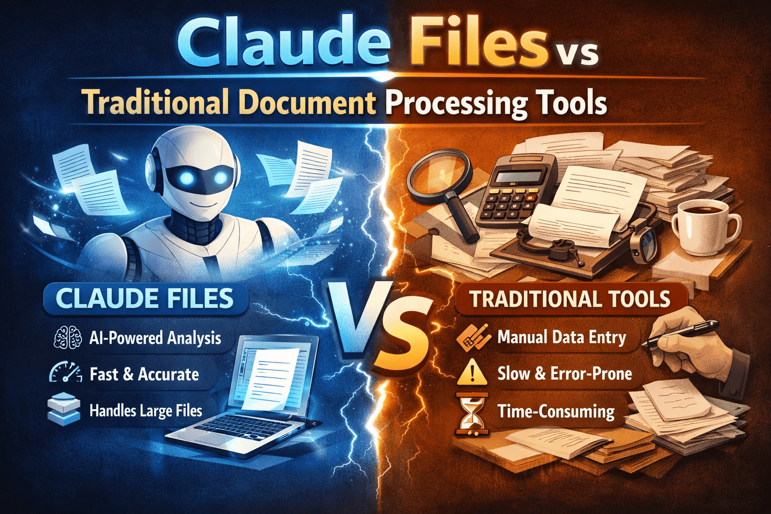 Claude Files vs Traditional Document Processing Tools