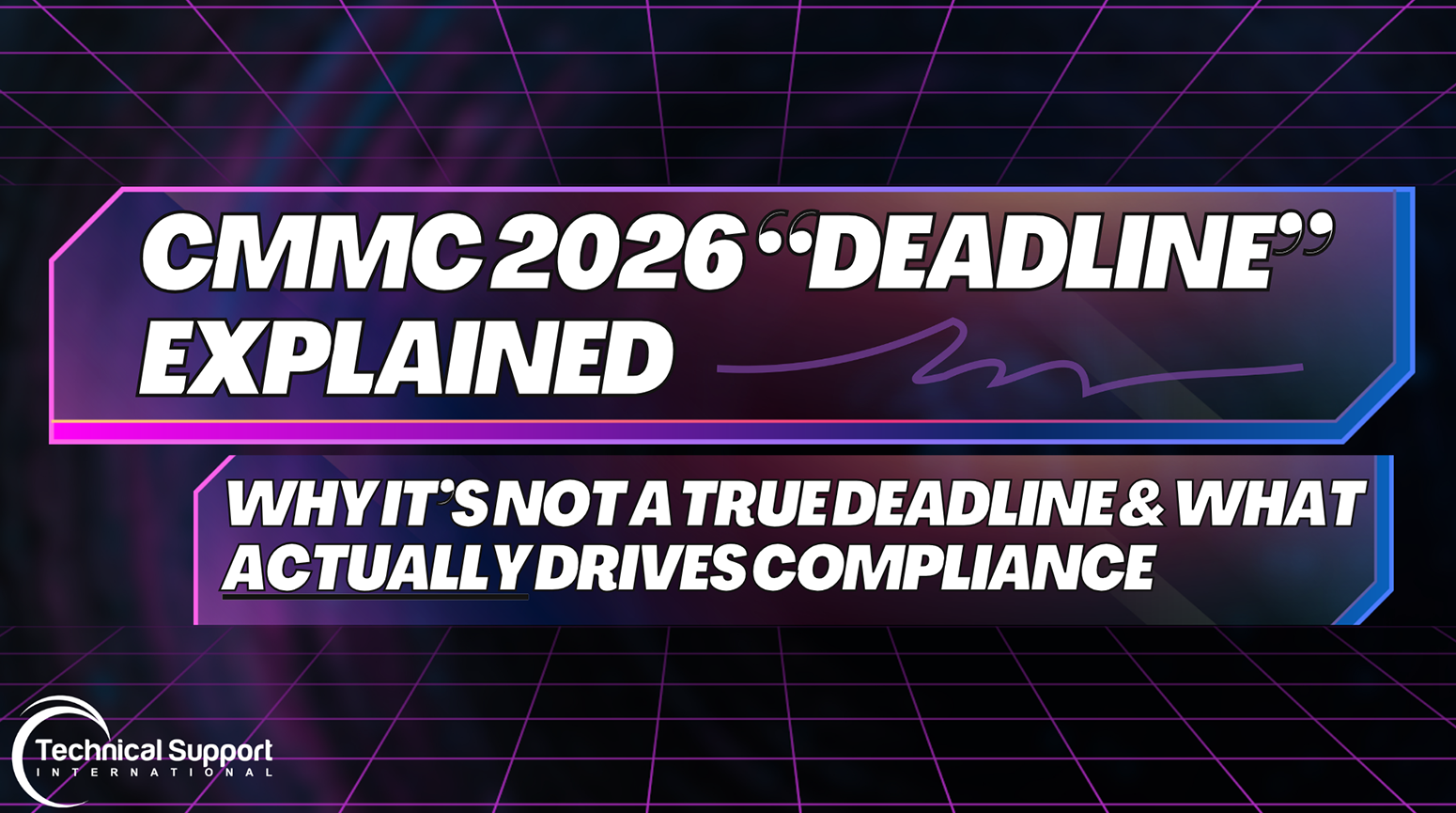 CMMC’s 2026 “Deadline” Explained: Why It’s Not a True Deadline and What Actually Drives Compliance