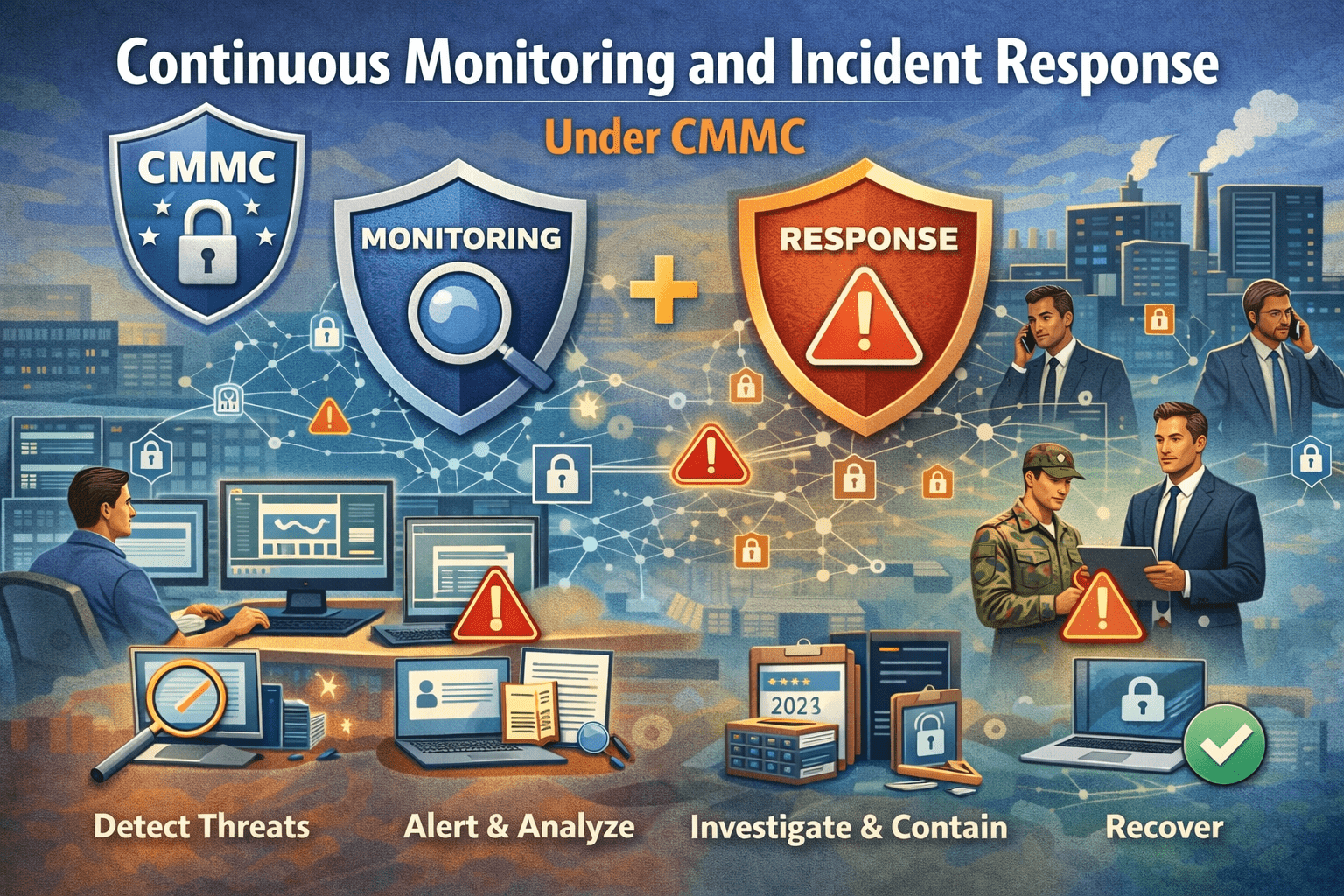 Continuous Monitoring and Incident Response Under CMMC | MSPdatabase