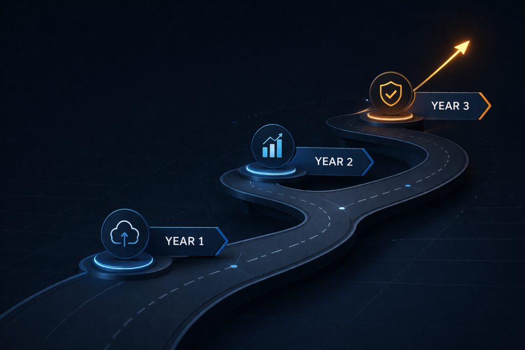 How to Build a 3-Year IT Roadmap (Without a Full-Time CIO)