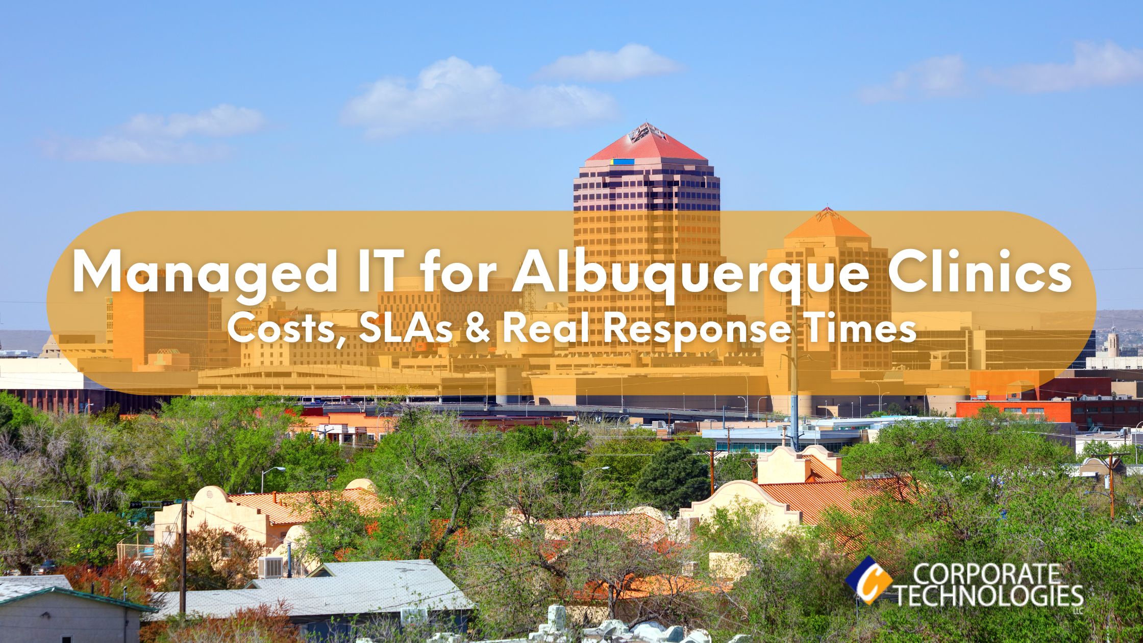 Managed IT Services in Albuquerque for Medical Practices: Costs, SLAs, and Response Times Clinics Actually See