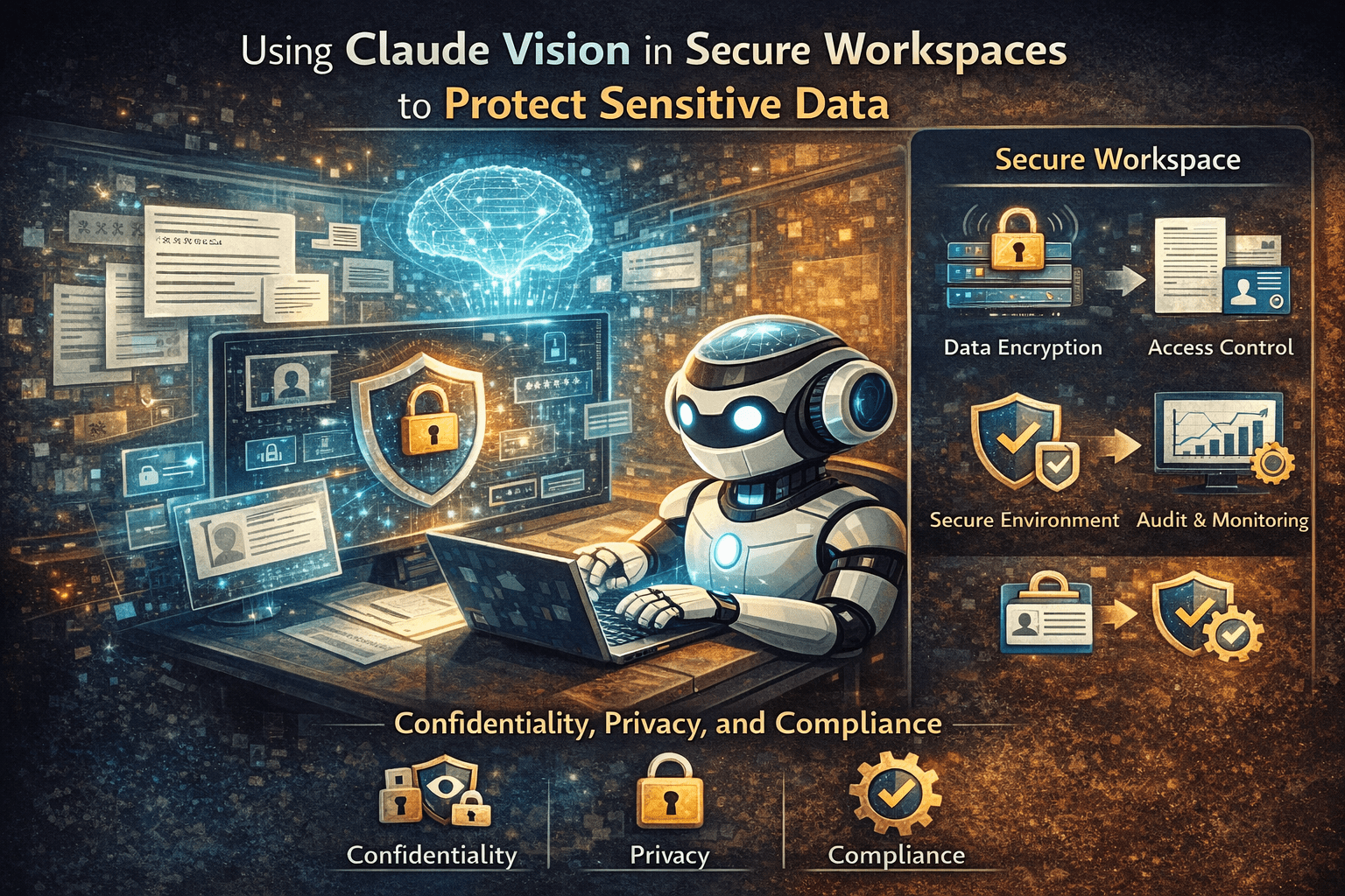Using Claude Vision in Secure Workspaces to Protect Sensitive Data