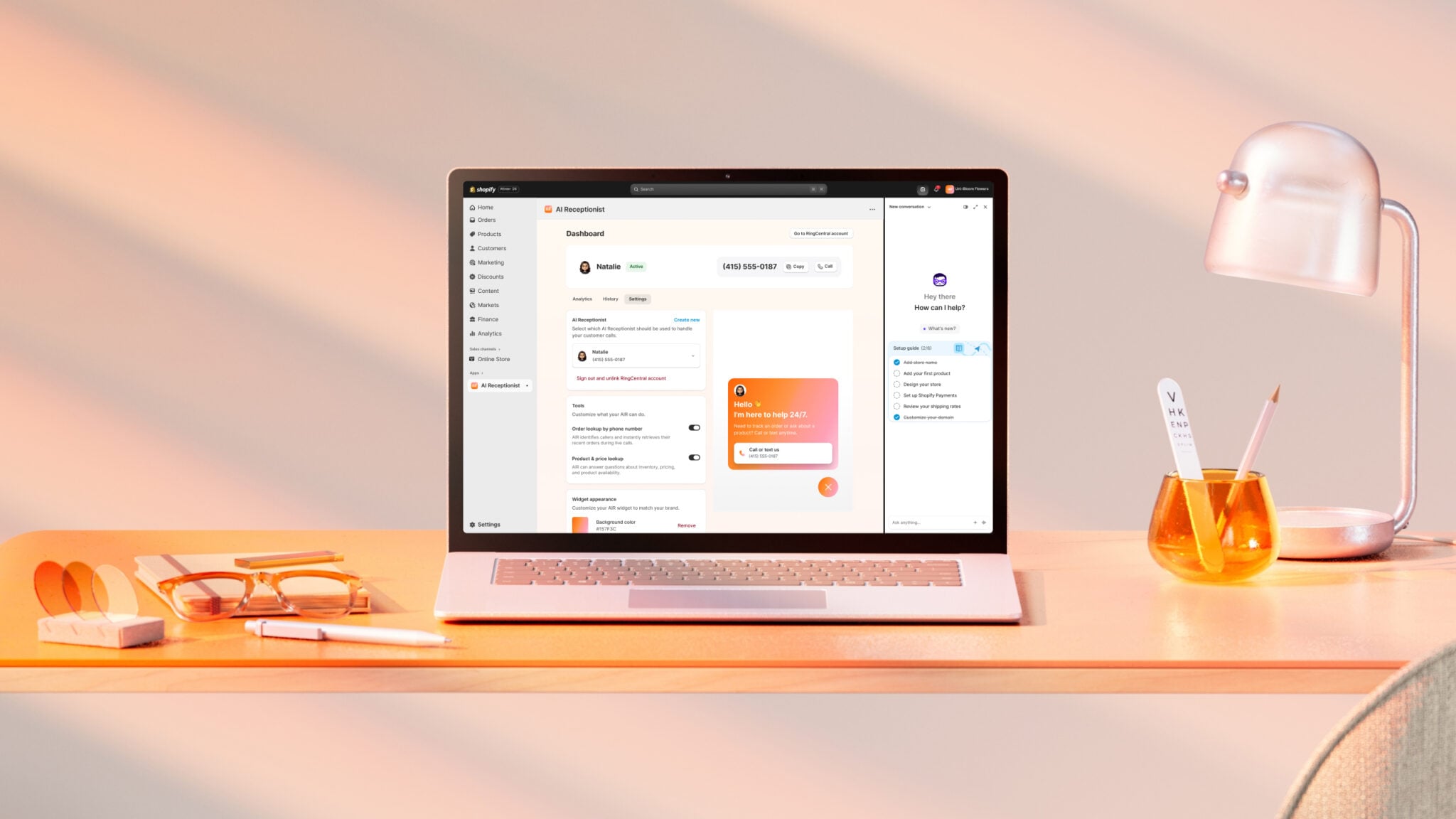AI Receptionist expands to texts, call queues, adds integrations, so every customer gets answered