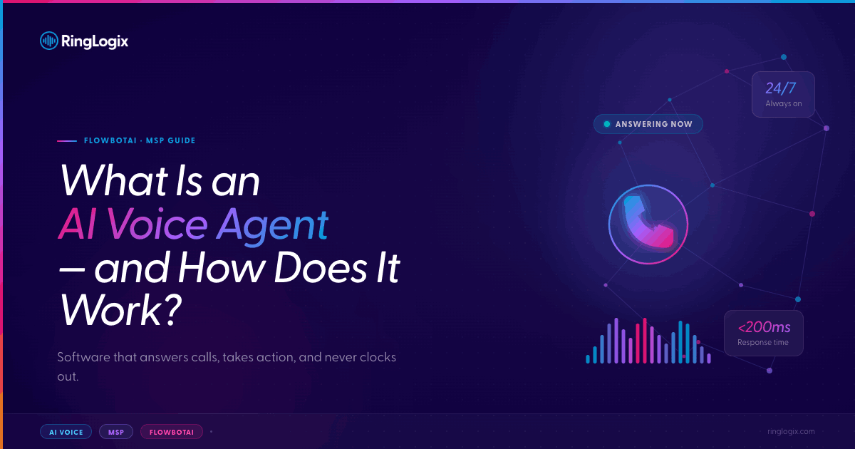 AI Voice Agents: What They Are and How They Work | RingLogix